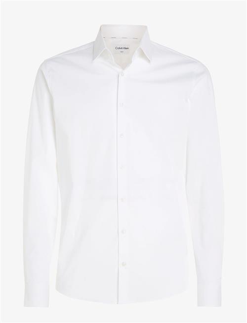 Calvin Klein | Poplin Stretch Slim Shirt | 42