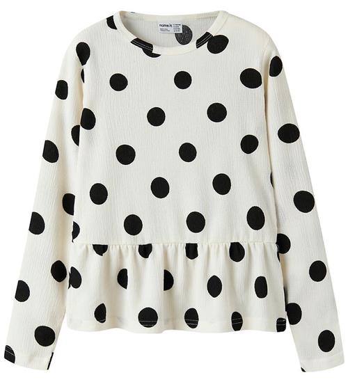 Name It Bluse - NkfNamsa - Antique White