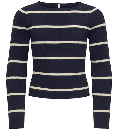 Kids Only Bluse - Strik - Noos - Kogibi - Night Sky/Whitecap Gra