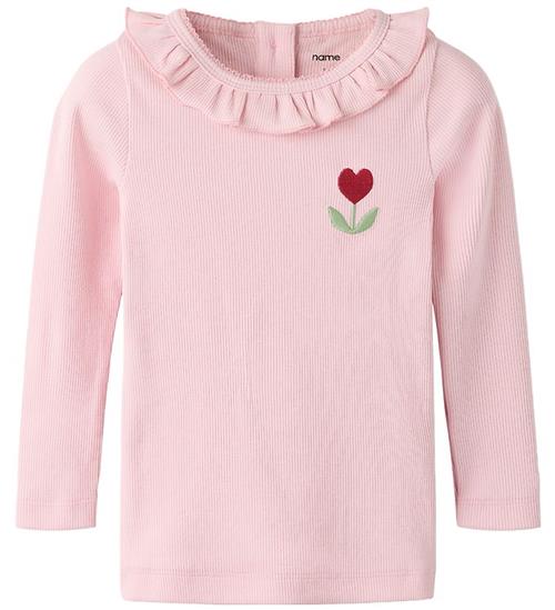 Name It Bluse - Rib - NmfNaisy - Parfait Pink