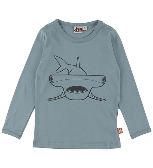DYR Bluse - DyrShedding - Blue Grey Outline Hammerhaj