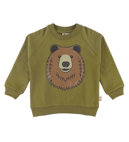 DYR Sweatshirt - DyrBellow - Dark Olive Brun Bjoern