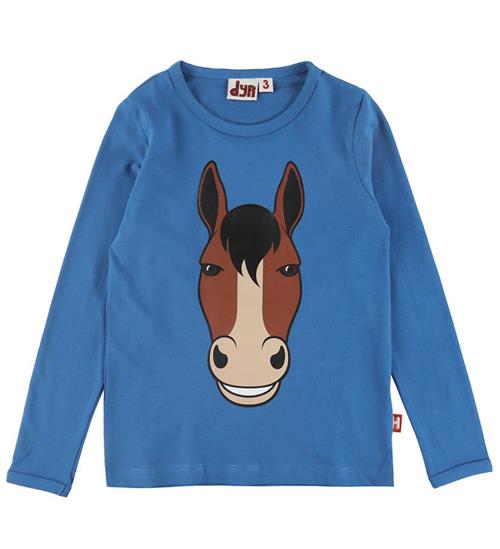 DYR Bluse - DyrShedding - Warm Blue Hest