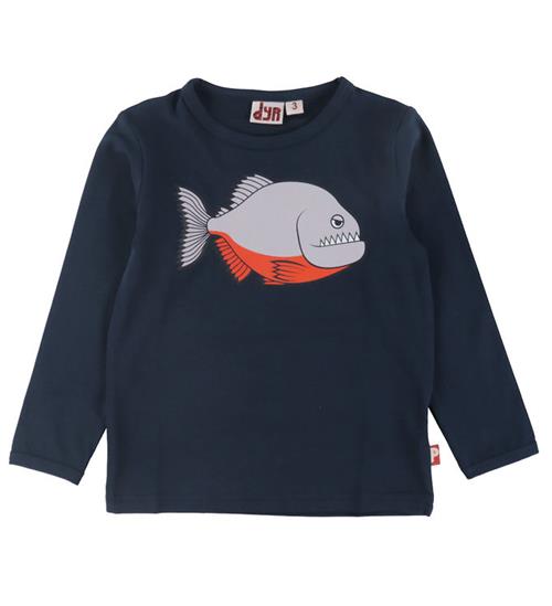 DYR Bluse - DyrRoar - Dark Navy Piratfisk