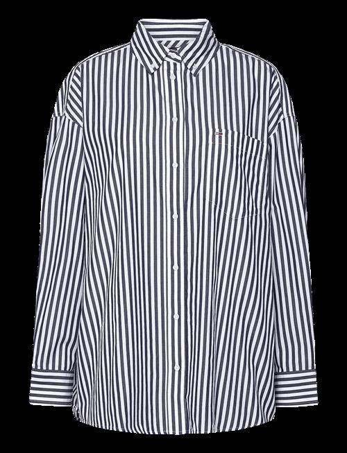 Tommy Jeans | Tjw Ovs Pinstripe Shirt | M