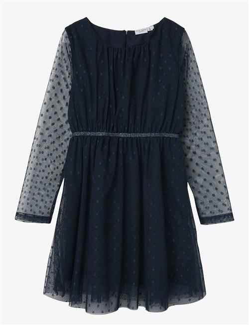 name it | Nkfvabos Ls Dress Noos | 140