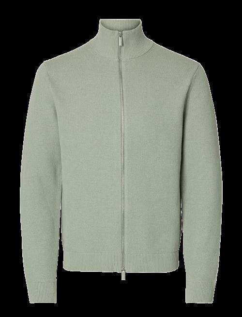 Selected | Slmdane Ls Knit Reg Struc Full Zip Noos | XXL