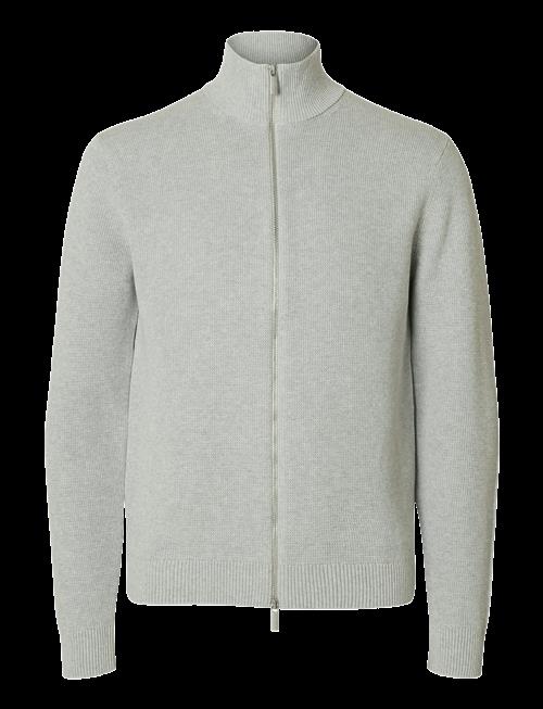 Selected | Slmdane Ls Knit Reg Struc Full Zip Noos | XL