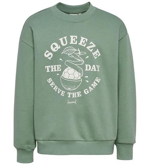 Hummel Sweatshirt - hmlJR Graphic - Green Bay