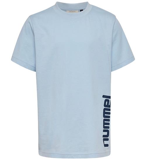 Hummel T-Shirt - hmlJR Graphic - Skyway/Dress Blue