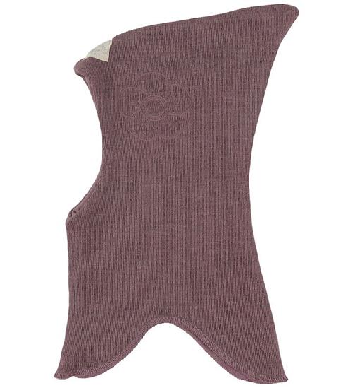 Racing Kids Elefanthue - Uld/Bomuld - 2-lags - Dusty Purple m. B