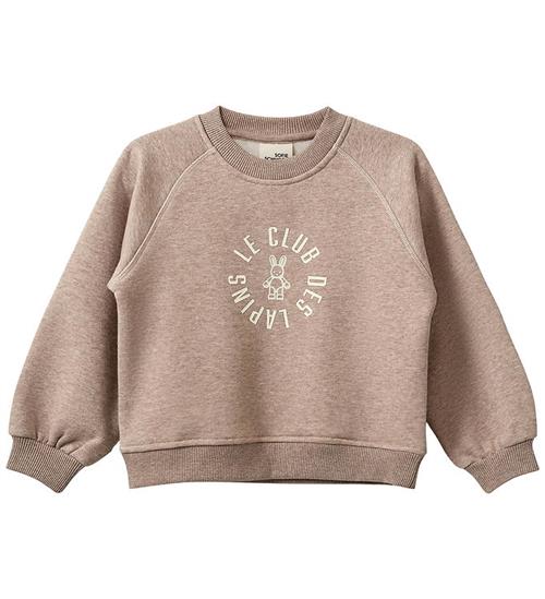 Sofie Schnoor Sweatshirt - ElisKB - Brown Melange