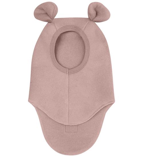 Huttelihut Elefanthue - Uldfleece - 1-lags - Mahogany Rose m. Ø