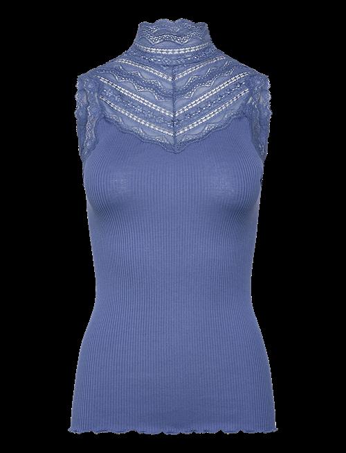 Rosemunde | Silk Top W/ Lace | M