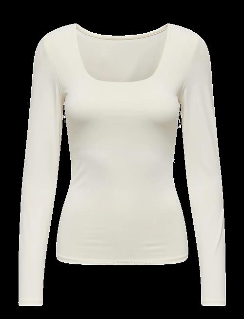 ONLY | Onlea L/S 2-Way Deep Neck Top Jrs Noos | L