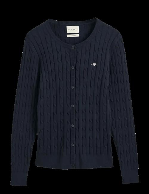 Gant | Stretch Cable Knit Cardigan | M