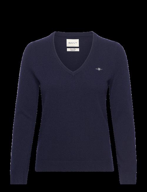 Gant | Extrafine Lambswool Blend V-Neck | S