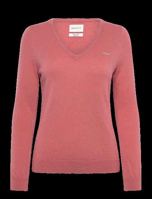 Gant | Extrafine Lambswool Blend V-Neck | M
