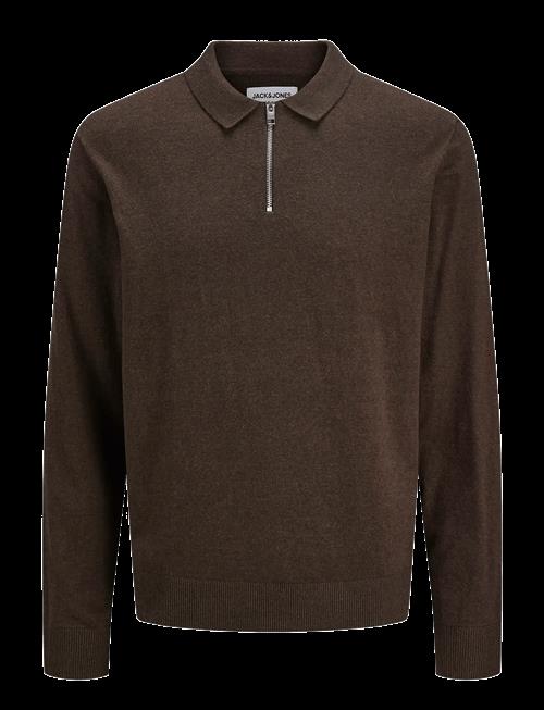 Jack & Jones | Jjeemil Knit Polo Half Zip Ls Noos | S
