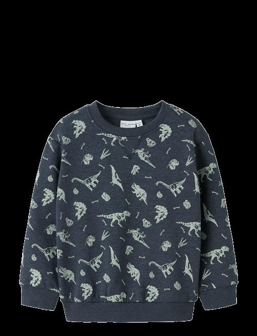 name it | Nmmvimo Ls Nreg Aop Sweat Bru | 92