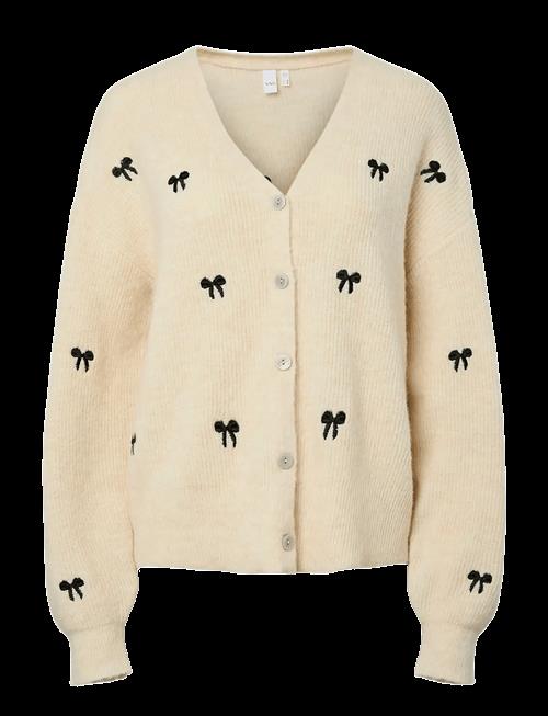 YAS | Yasbow Ls Embroided Knit Cardigan S. | XS