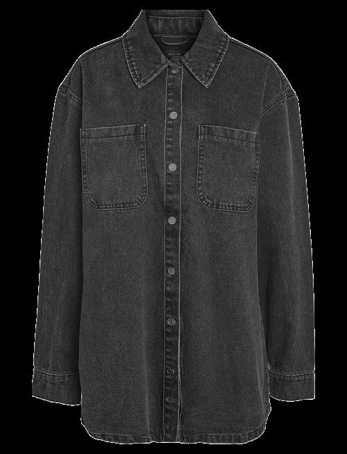 NOISY MAY | Nmalva L/S Dnm Shacket Az387Bl Noos | M