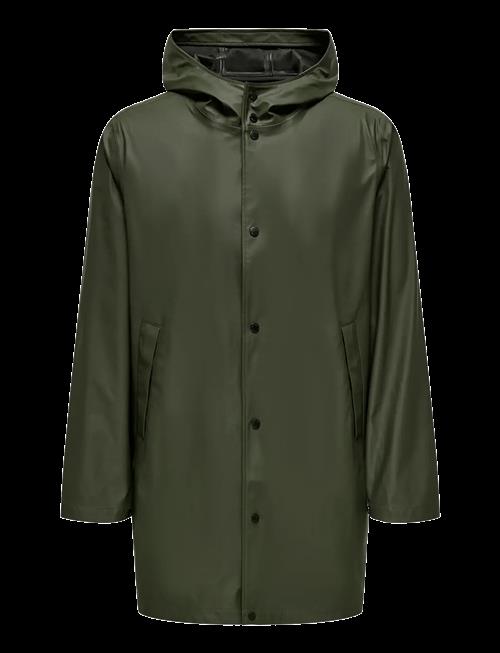 ONLY & SONS | Onsluca Rain Coat Otw Noos | XS