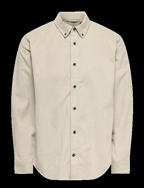 ONLY & SONS | Onsmichael 18W Reg Cord Stretch Ls Noos | XXL