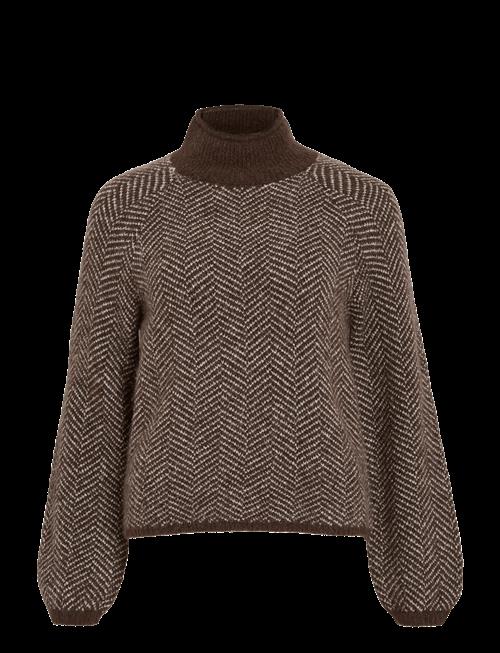 Vila | Vilory High Neck L/S Knit Top - Noos | XXL
