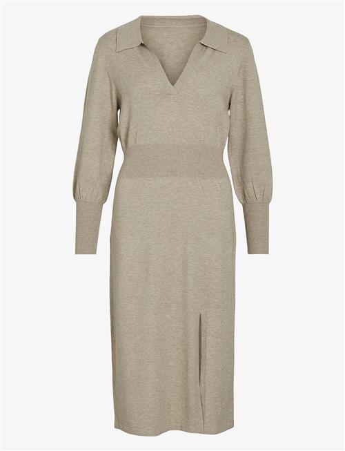 Vila | Vicomfy L/S Collar Rib Knit Dress - Noos | XS