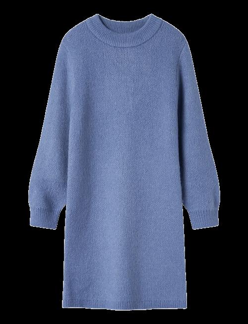 name it | Nkfomarian Ls Knit Dress | 128