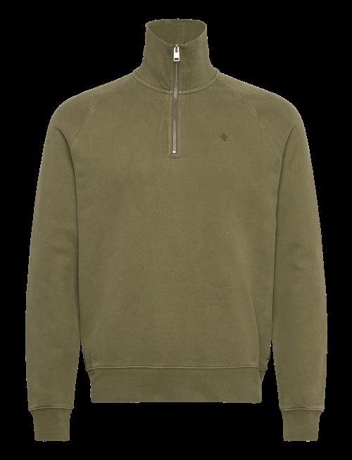 Morris | Maryon Half Zip Washed Sweatshirt | XL