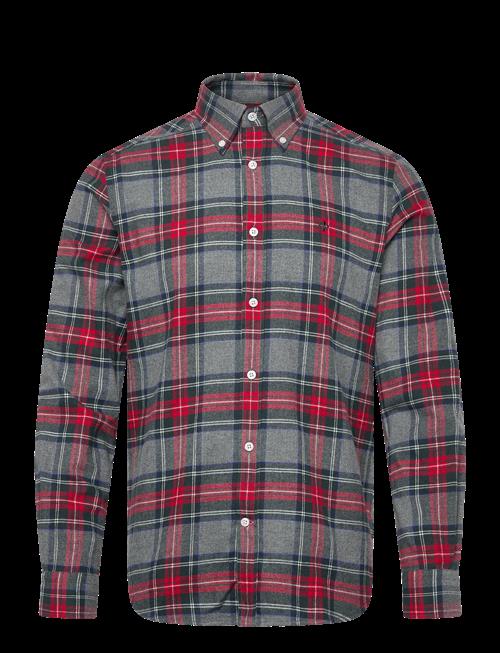Morris | Flannel Tartan Shirt-Slim Fit | S
