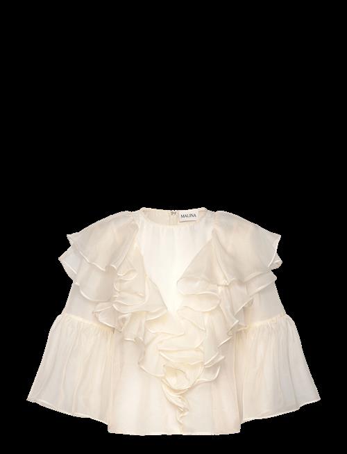 Malina | Alexia Organza Frill Blouse | L