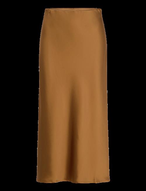 Malina | Aubree Satin Midi Skirt | S