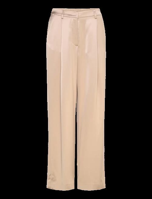 Malina | Sarah Elastic Waist Satin Pants | XS