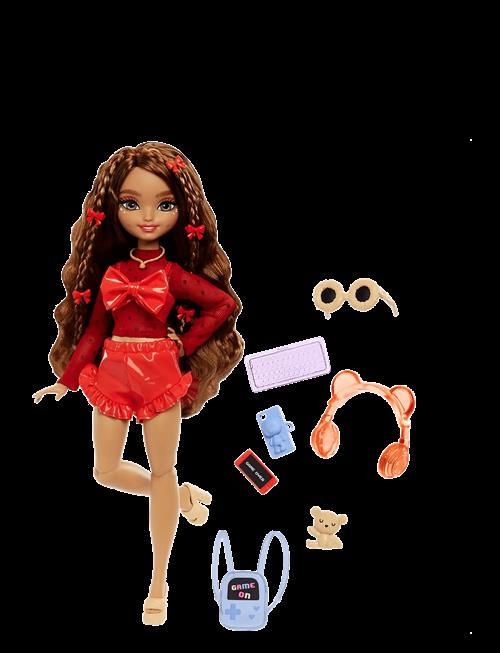 Barbie | Dream Besties Teresa Fashion Doll With Video Game Themed Accessories, 10 Piece Count | ONE SIZE