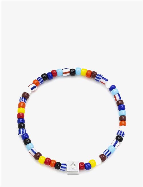 Samie | Samie - Bracelet With Colored Pearls | 19 cm
