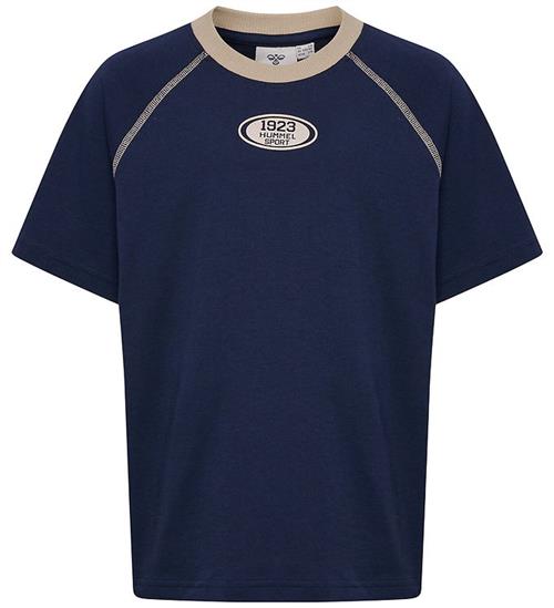 Hummel T-shirt - HmlTimmi - Raglan - Dress Blues