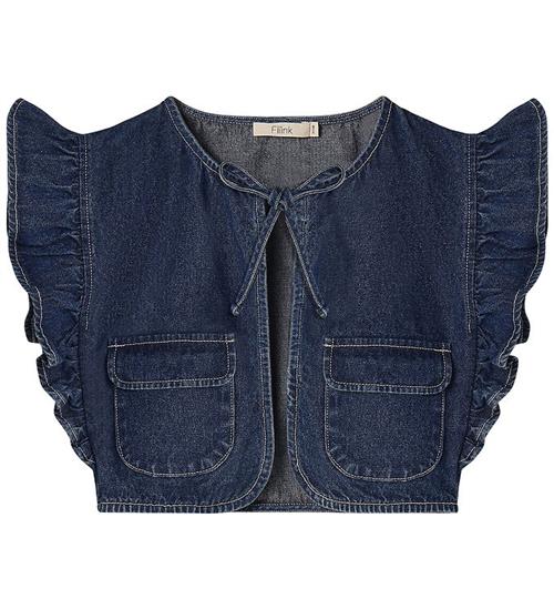Fliink Vest - Don - Dark Denim Blue