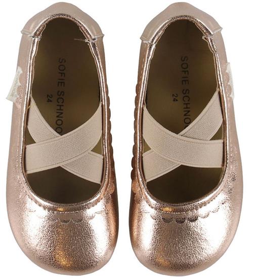 Sofie Schnoor Ballerina Hjemmesko - NeliaKB - Peach