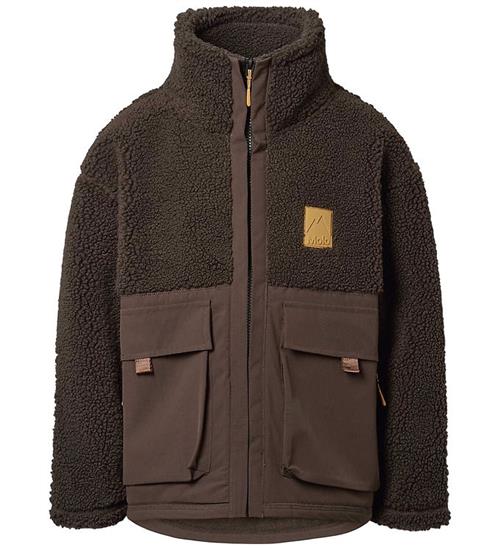 Molo Fleecejakke - Teddy - Utha - Bark Brown