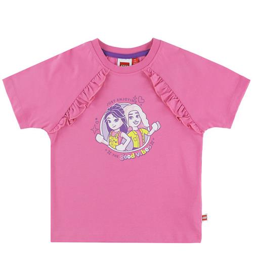 LEGOÂ® Friends T-shirt - LWTuna 601 - Pink m. Print