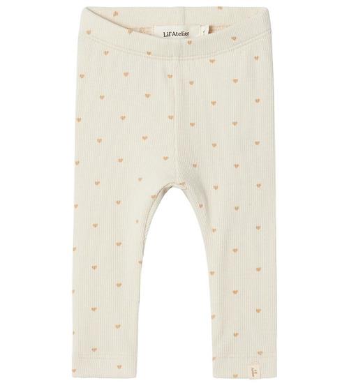 Lil' Atelier Leggings - Rib - NmfGago - Noos - TurtleDove Heart
