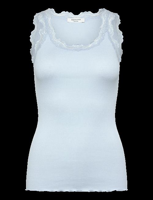 Rosemunde | Rwbabette Silk Sl U-Neck Long Lace | S