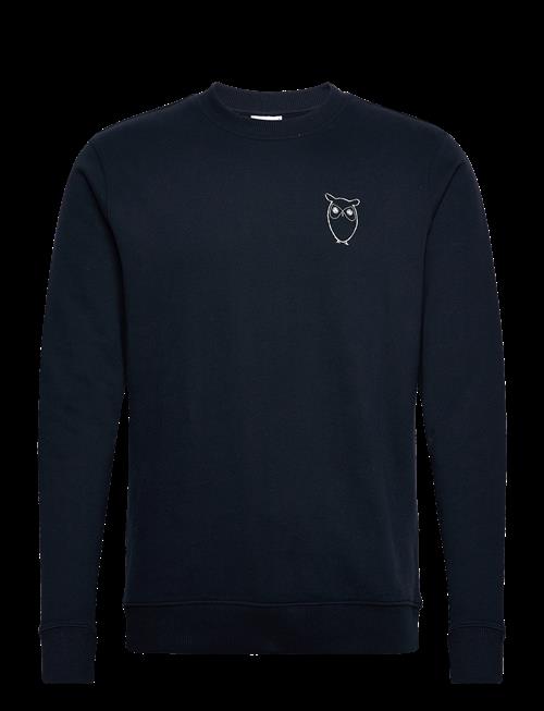 Knowledge Cotton Apparel | Elm Small Print Owl Sweat - Gots/Ve | S