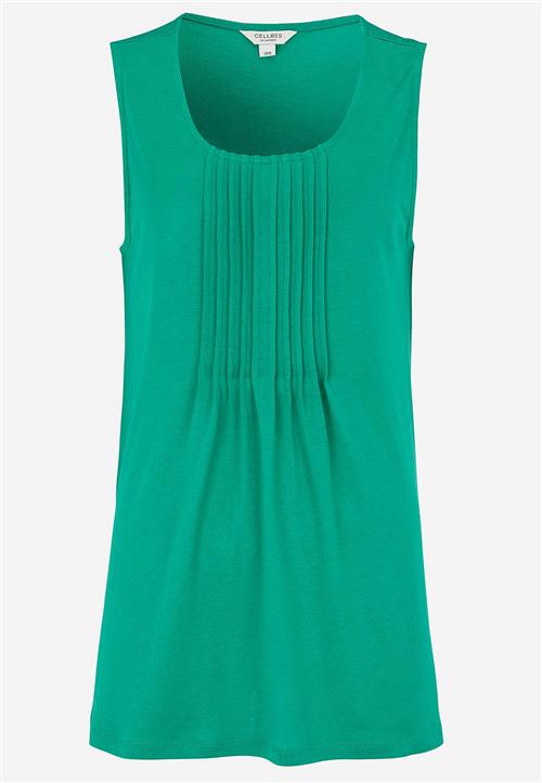 Cellbes of Sweden Tanktop med dekorativ fold