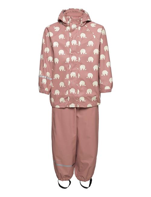 CeLaVi | Rainwear Set Elephant Aop - Pu | 116-122