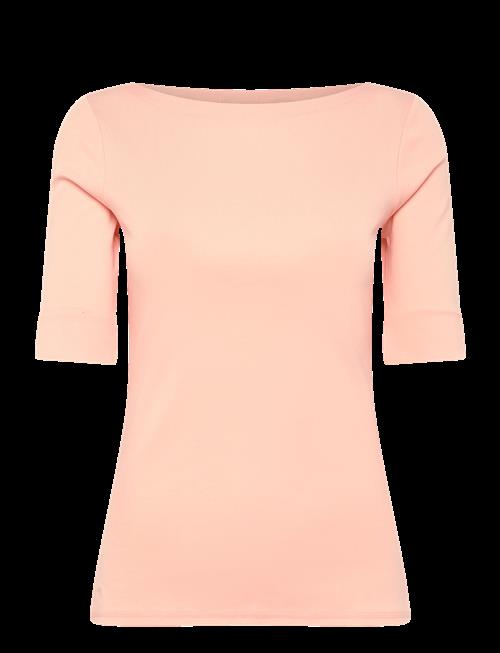 Lauren Ralph Lauren | Stretch Cotton Boatneck Tee | L