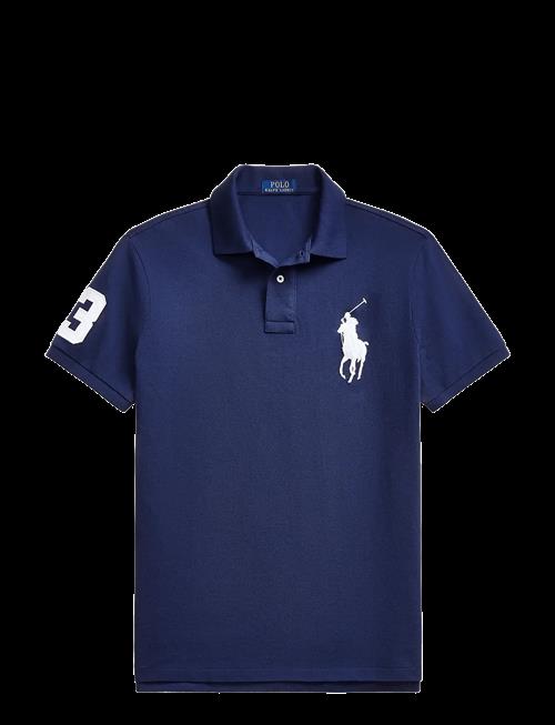 Polo Ralph Lauren | Custom Slim Fit Big Pony Mesh Polo Shirt | XS